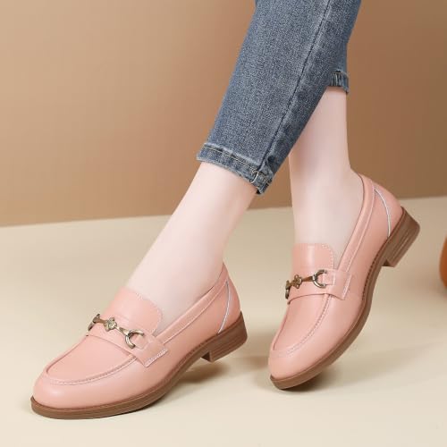 Image of Loafers for Women Womens Shoes Comfortable Dressy Slip On Low Heel Flats