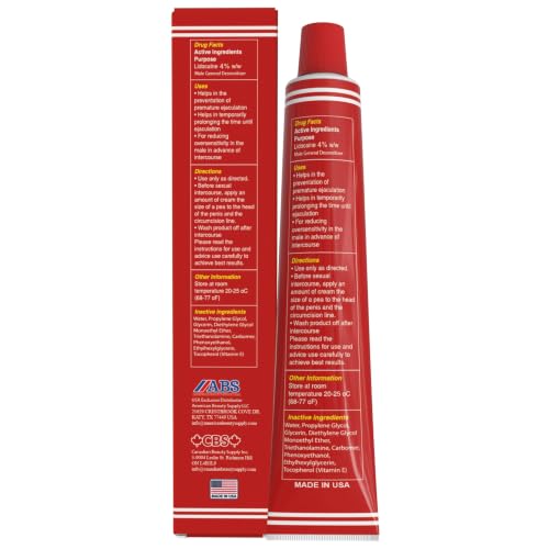 Image of Super Viga 84000 Delay Cream for Men, External Use Only 0.50 Fl Oz (3 Pcs)