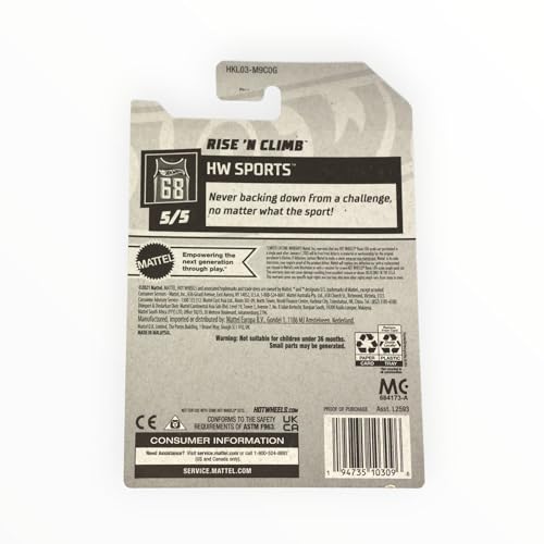 Hot Wheels Rise 'n Climb HW Sports 1:64 miniatura 2