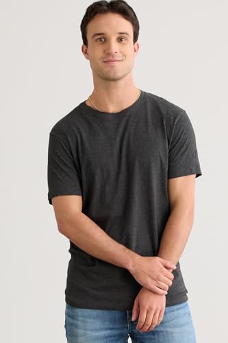 Men's Organic All-Cotton Crew Neck T-Shirt4