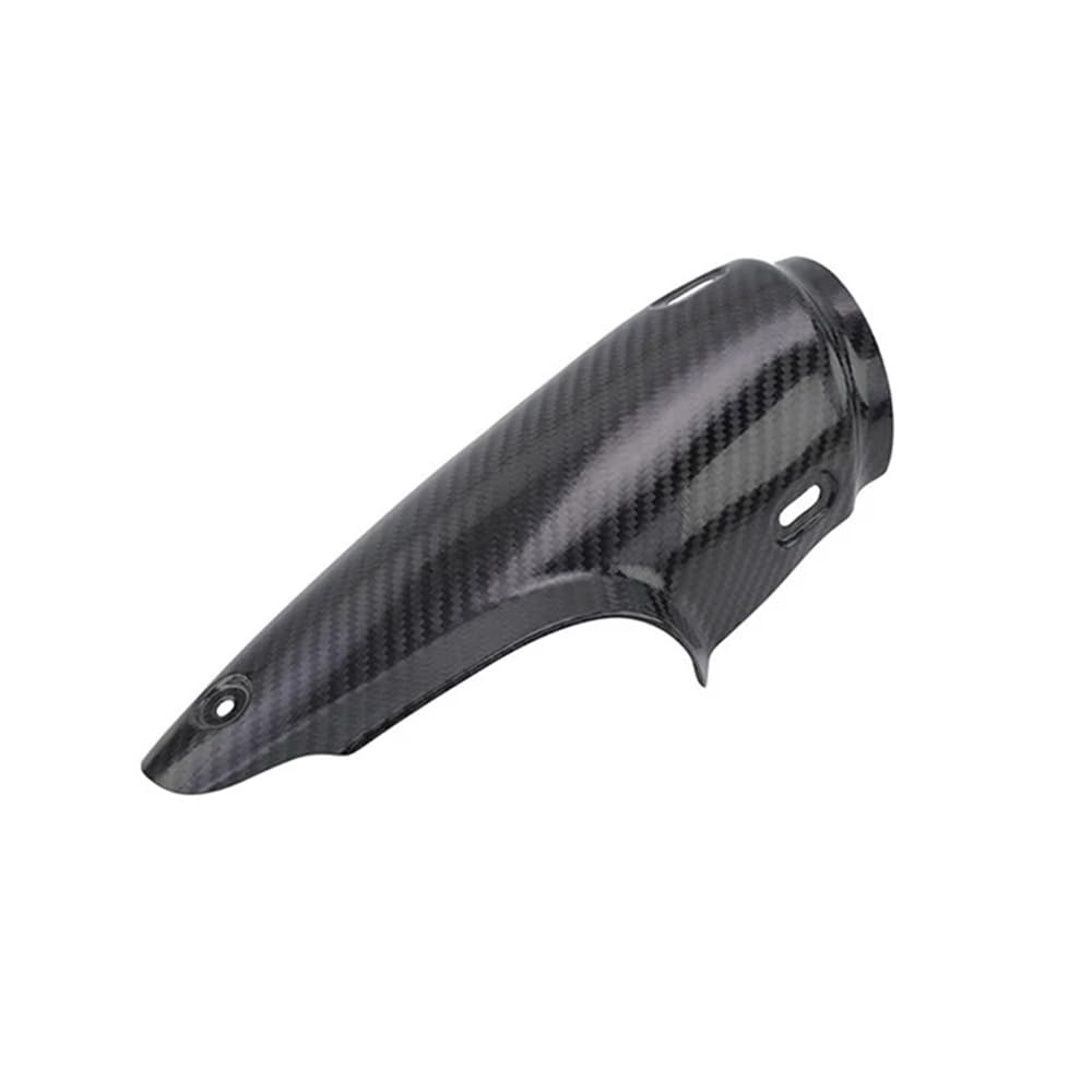 Moto scarico tubo marmitta copertura paracalore per BMW R1200GS 2013-2018 R1250GS 2019-2023 tubo paracalore link marmitta protettore curvo copertura in fibra di carbonio stile