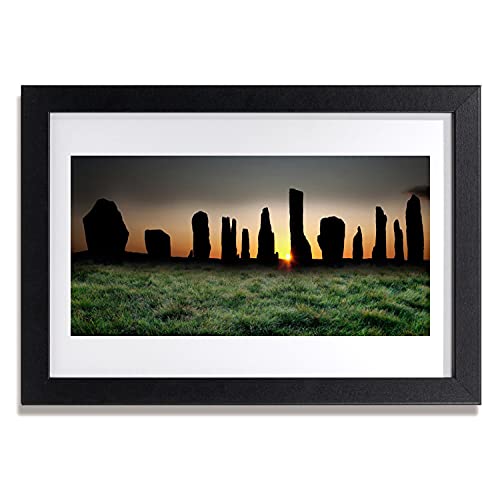Affiche encadrée Roche 30x20 cm Tulup avec cadre en MDF pour décoration murale