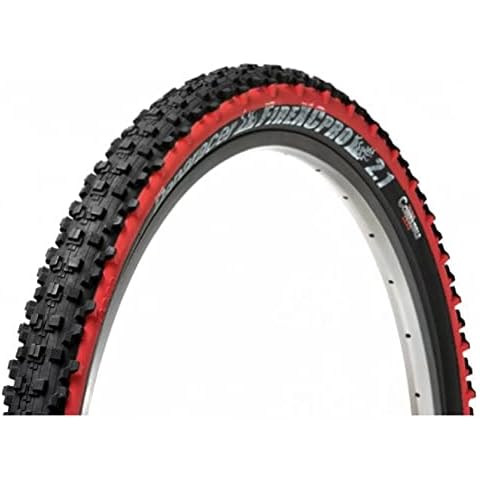 Panaracer Adult Panaracer Fire XC Wired MTB Tyre - Black/Red, 26 x 2.1 Inch Cover