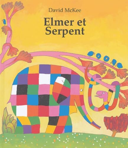 elmer et serpent [French] 2877674320 Book Cover