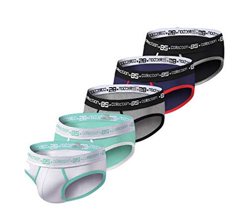 4UFiT Men's Cotton Stretch Multipack Hip Briefs