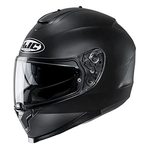 HJC Helmets Unisex – Erwachsene Nc Motorrad Helm, Schwarz, XS