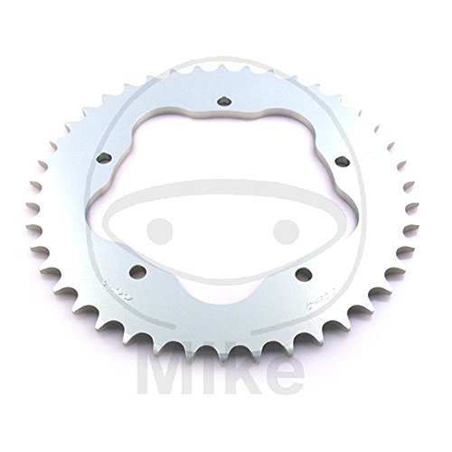 Couronne en aluminium 40 dents pas 520 argent haute résistance 7585011