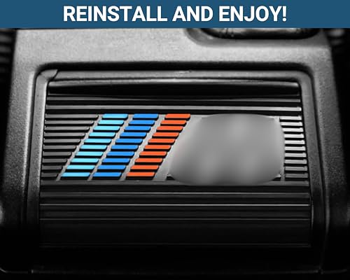 Rolldeckel für hintere Aschenbecherschublade für BMW 3 E46, Ersatzteil Schiebevorhang flexibel