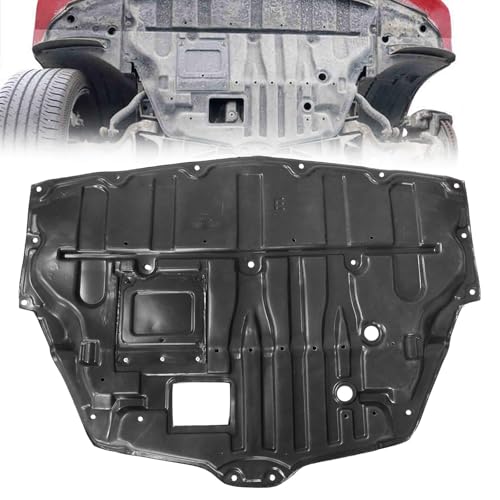 Image of Front Engine Splash Shield Cover, Compatible with Infiniti Q50 2014-2023, Q60 2017-2022, 3.0L / 3.7L V6, Replace# IN1228132 758904GE1A