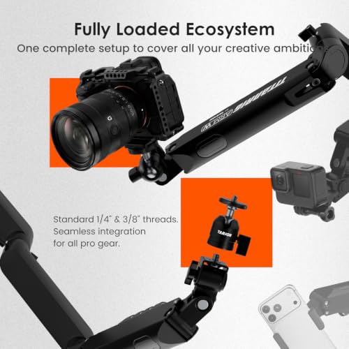 Image of TARION Pneumatic Camera Mount 25 inch Modular 3-Section Titanrig Arm W