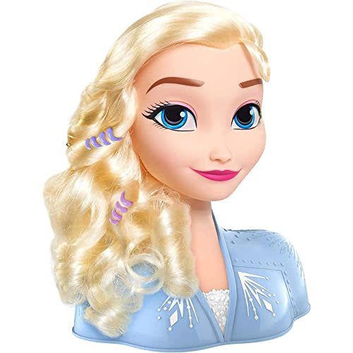 Elsa Tête à Coiffer Basic Reine des Neiges 2 Giochi Preziosi FRND2