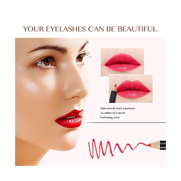 12-Colors-Lip-Liner-Pencil-Professional-Matte-Lip-Liner-and-Lipstick-set-for-Waterproof-Long-Lasting-Smooth-Natural-Lip-Makeup Vibely 12 Colors - Lip Liner Pencil Professional Matte, Lip Liner and Lipstick set for Waterproof Long Lasting Smooth Natural Lip Makeup