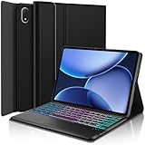 Touchpad Keyboard Case for OnePlus Pad 3 13.2 Inch (2025), 3-Zone Backlight Detachable Wireless Trackpad Keyboard with PU Premium Folio Case for 13.2” OnePlus Pad 3 2025 Tablet