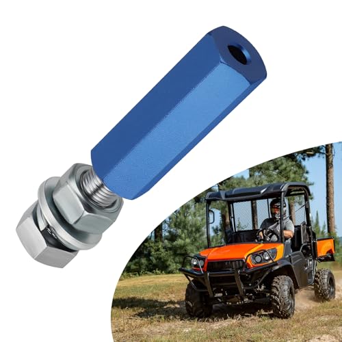Image of JAVIK Quick Release Flag Pole Holder Blue Hold 1 /4'' Flag Poles Compatible with All ATV UTV Motorcycle Dirt Bike All Year