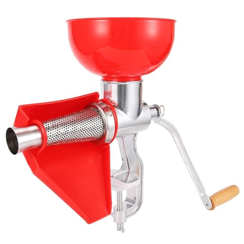 Exprimidor de Tomates Manual de Aluminio con Filtro