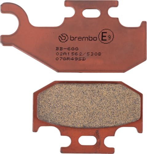 BREMBO 07GR49SD Plaquettes de freins : mordant stable et endurance thermique
