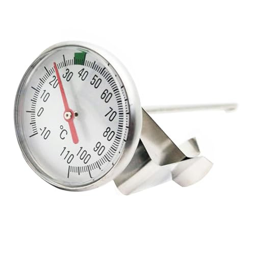 COLLBATH Set of Metal Kitchen Food Temperature Thermometer for Cooking BBQ Milk Coffee