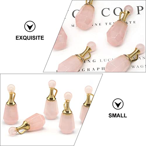 HEALLILY 4 Stks Opknoping Parfum Diffuser Leeg Glas Luchtverfrisser Etherische Olie Geur Hanger Fles Flesjes Met Caps… - Afbeelding 7