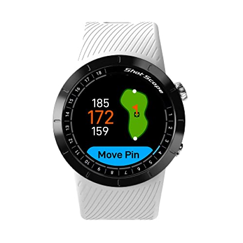 Shot Scope X5 GPS Watch and Shot Tracking System Prestige White - Image 9