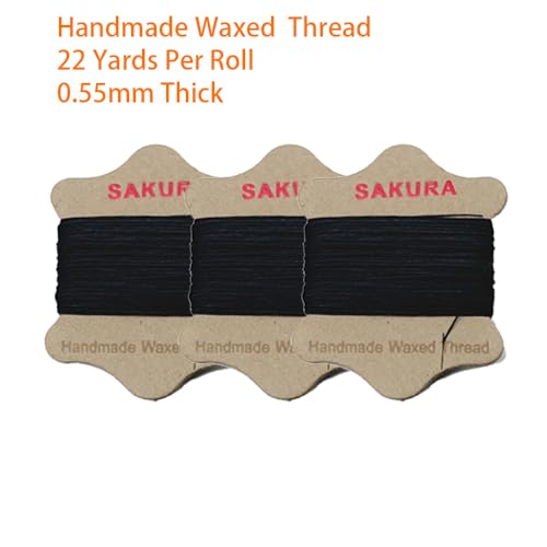 Kit de reparación para tapicería SAKURA con hilo encerado 0.55 mm y 7 agujas miniatura 2