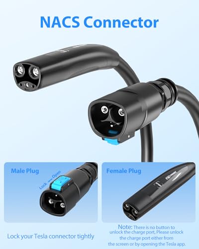 EVDANCE 21ft 40A Tesla Cord