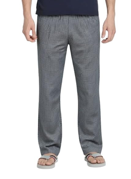 digital shopee Men's Cotton Premium Checkered Pajama, Casual Loungewear, Comfortable Sleepwear-picture-31