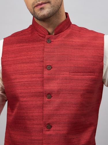 Image of VM Men's Jacket, Kurta and Pyjama Set