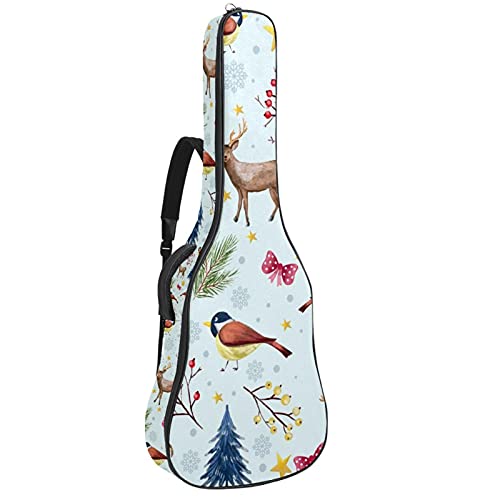 Housse de transport pour guitare réglable et résistante pour basse classique