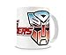 Taza de café con licencia oficial de Transformers – Retro Autobot