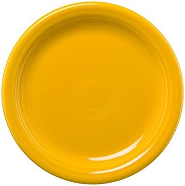 Fiesta® Appetizer Plate, 6.5" – Durable Ceramic, Lead-Free, Dishwasher/Microwave/Oven Safe – Made in USA Dinnerware - Daffodil