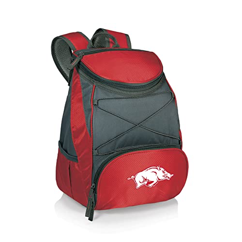 PICNIC TIME NCAA Arkansas Razorbacks PTX Insulated Backpack Cooler, Red
