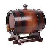 Este barril de roble está hecho de un proceso de montaje tradicional sin pegamento, sin cera y sin revestimiento.