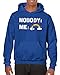 Produktbild Nobody : Me : Rainbow - Funny LGBT Pride Unisex Hooded Sweatshirt