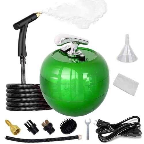 OUTIGO Limpiador a vapor, Calentamiento rápido en 15 segundos, con 6 ajustes de velocidad regulables, limpiador multiusos de 2000 W, ideal para limpiar papel pintado, suelos, alfombras y más