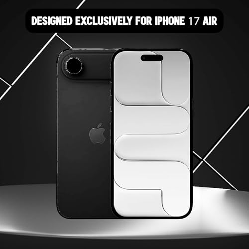 Image of Kratos Active Grip Silicone Case Cover Compatible with iPhone 17 Air - Enhanced Protection, Wireless Magnetic Charging Case with Raised Edge Camera & Screen Protection, Shock-Resistant Design Black