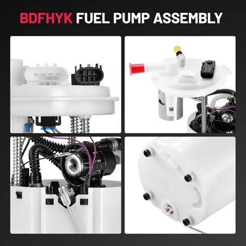 Image of BDFHYK Electric Fuel Pump Assembly E3790M Compatible with Chevrolet Traverse 09-17, Compatible with Buick Enclave 2009-2017, V6 3.6L, Replaces M100059