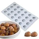 TOPBSFARNY Silikonformen für Schokolade, Süßigkeiten, Obst, Mousse, Silikonformen...