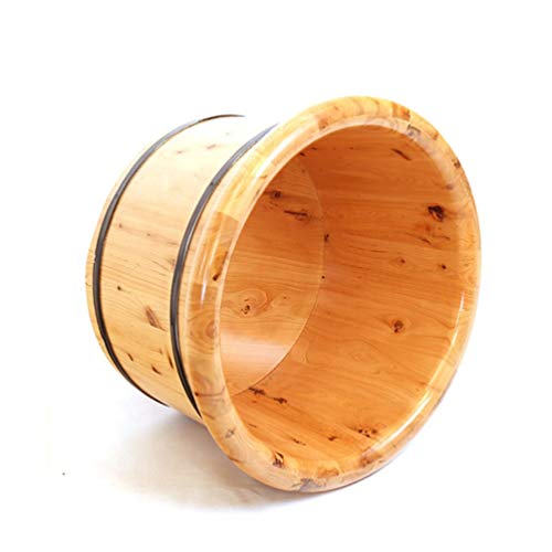 Spa de pies de madera robusto para remojar miniatura 7