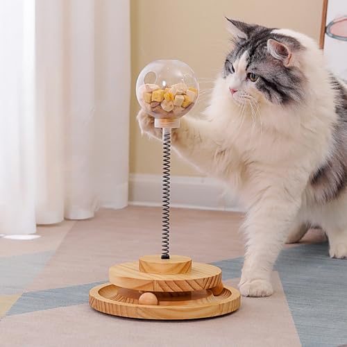 Alimentador para gatos idóneo para la caza y el ejercicio en casa 3