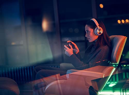 Beoplay Portal Xbox Cuffie Bluetooth Wireless Over Ear Da Gaming, Cancellazione Del Rumore E 4 Microfoni, Batteria Di 42 Ore, Cuffie Dolby Atmos e Cavo Usb-C, Grey Mist, One Size - Cuffia gaming - Immagine 3