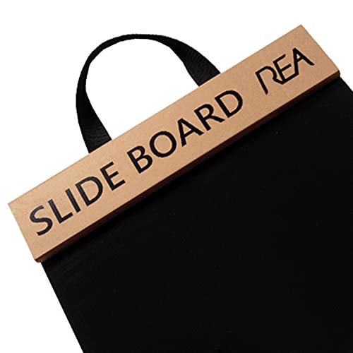 Slide Board Preto + Par Sapatilha + Pasta + Flanela