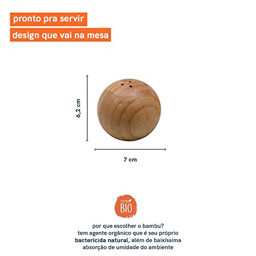 Oikos - Saleiro de Bambu Esférico