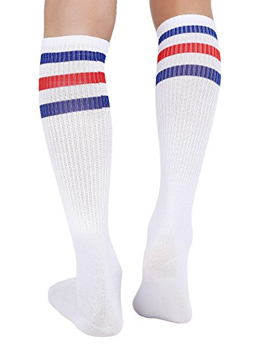 Joulli White Knee High Tube Socks 1-3 Pairs - Image 3