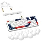 k989 Software programmabile con retroilluminazione 18+RGB: la tastiera ha oltre 18 effetti di retroilluminazione RGB che possono essere commutati utilizzando i tasti di scelta rapida. E la tastiera completa è personalizzabile con retroilluminazione, quindi lascia correre la tua creatività e immaginazione. Questa tastiera supererà le tue aspettative con la sua straordinaria retroilluminazione RGB e PCB, macro programmabili.