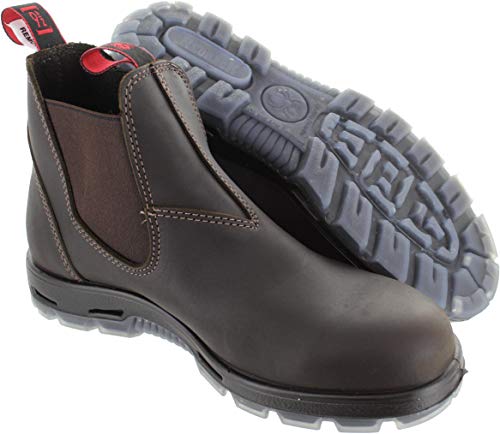 RedBack Boots UNPU"Great Barrier" Water Resistant - Puma Brown Leather (US11/AU10 Mens)3