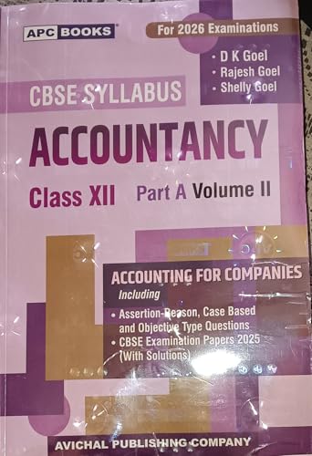 Image of Accountancy Class 12 Part A Volume 2, Partnership Firms, 2026 Examinations by D K Goel, Rajesh Goel, Shelly Goel