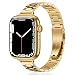Produktbild HEKAI Armband Kompatibel mit IWatch Armband 38mm 42mm 40mm 44mm 41mm 45mm Metall,Schlank Verstellbare Edelstahl Ersatzbänder für die iWatch Serie 7/6/5/4/3/2/1,SE (38mm 40mm, Golden)
