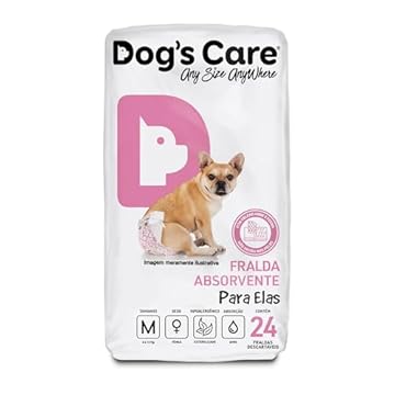 Eco Fralda Absorvente para Fêmeas - M 24 Unidades