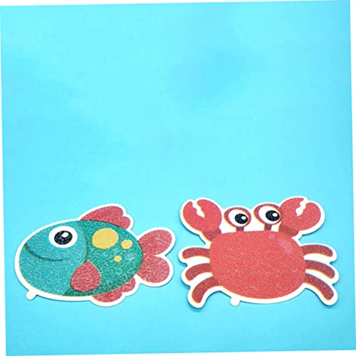 Decoración baño antideslizante y pegatinas vida marina para bañeras infantiles 4