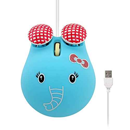 Souris filaire pour petite main d'enfant avec boutons ergonomiques anti fatigue